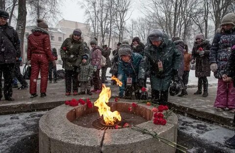Празднование освобождения новгорода
