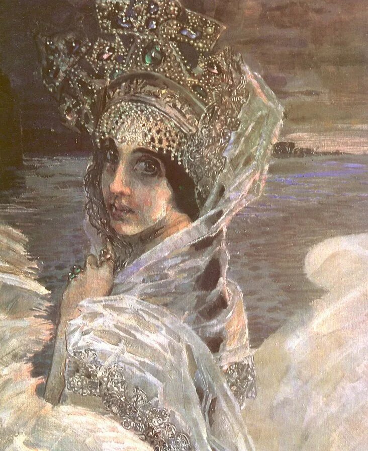 Работа с картиной врубеля царевна лебедь. Врубель царевна лебедь. царевна лебедь врубель третьяковская галерея.