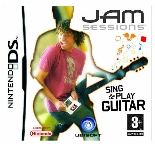 Jam session. Jam sessions - Sing & Play Guitar. Hiite Utaeru DS Guitar. Jam session Art.