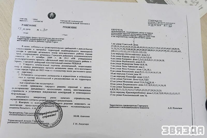 Постановление правительства 2353 от 28.12 2023. Постановление о передачи с баланса на баланс. Письмо в Министерство промышленности РБ. Решение суда Жлобинского райисполкома. Письмо на председателя Гомельского облисполкома.