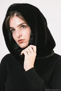 Капюшон из норки