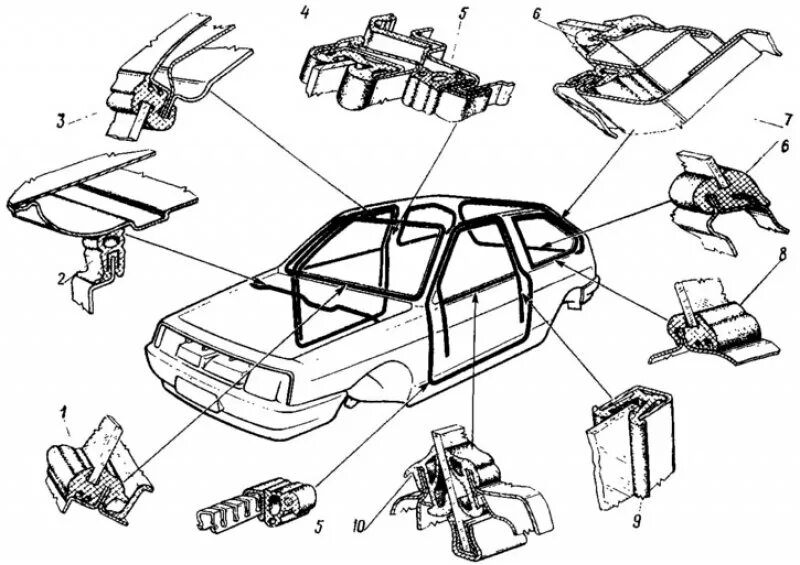 Элементы кузова ваз. Детали кузова ВАЗ 2110. Кузовные детали ВАЗ 2112 схема. Кузовные элементы ВАЗ 2112 схема. Кузовные детали ВАЗ 2111 схема.