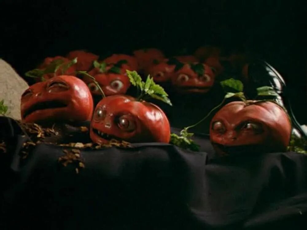 Нападение помидоров. Помидоры-убийцы наносят ответный удар (1991). Нашествие помидоров убийц.