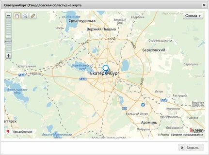 Тракты екатеринбурга на карте