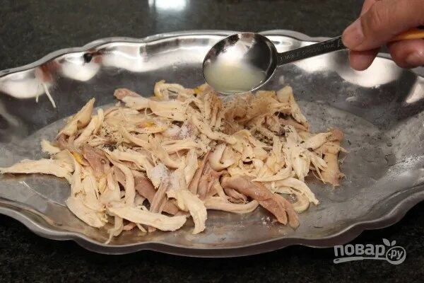 Как варить курицу для салата