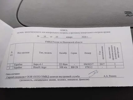 Контрольный отстрел спб