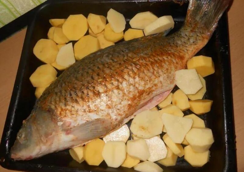 Сазан как приготовить вкусно. Сазан. сазан в духовке. сазан запеченный в духовке. сазан запеченный в духовке с картошкой.