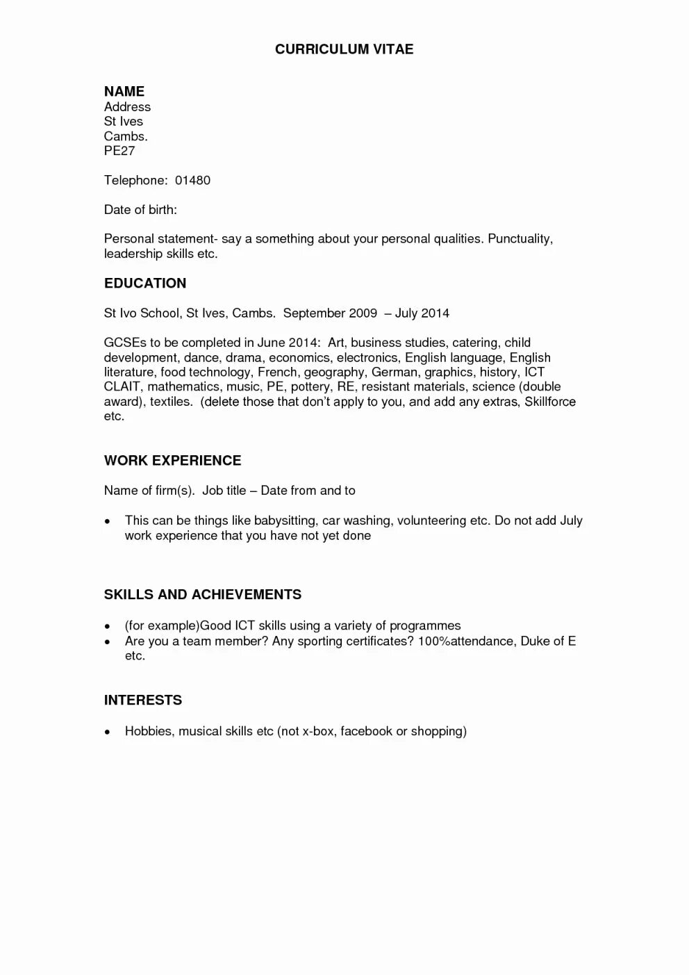 Work experience in writing. Work experience cv. cv work experience example. cv without work experience example. resume with no work experience.