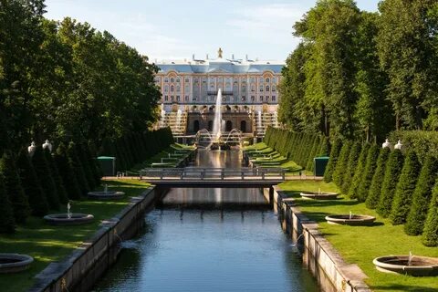 Петергоф нижний парк верхний парк