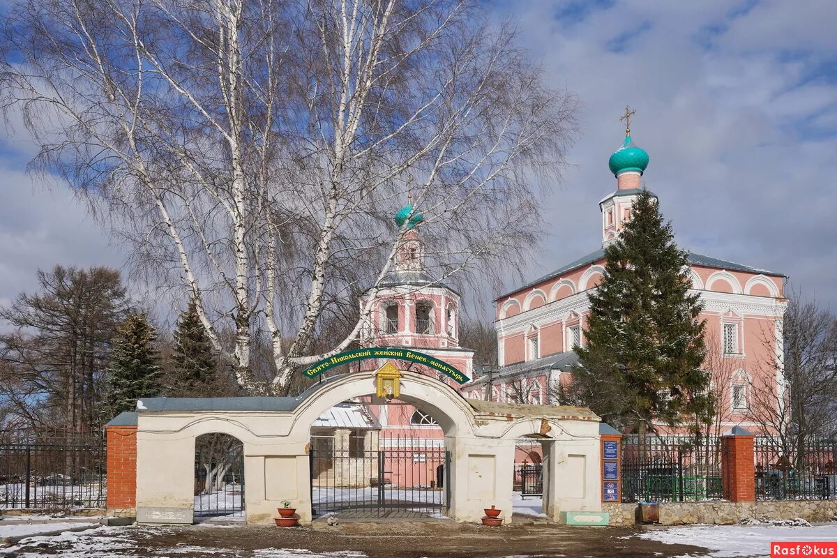Никольско-Успенский женский монастырь. Церковь Николая Чудотворца, Венёв-Монасты