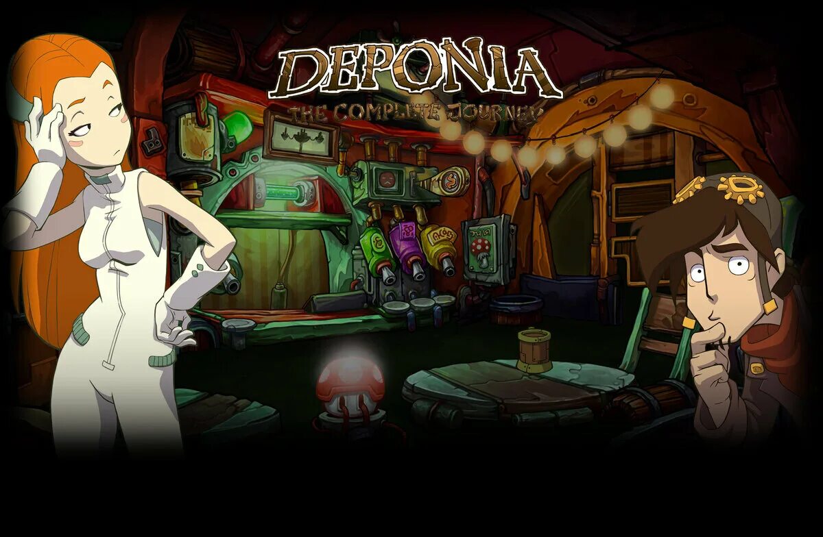 Депония гоал. Депония 4. Deponia: the complete journey. Гоул депония. Deponia обложка.