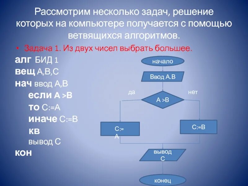 Решение задач с помощью программирования. Алгоритм ветвления Паскаль. Светвленение Информатика 8 класс. Алгоритм ветвления Информатика 8 класс. Задачи на ветвление Паскаль.