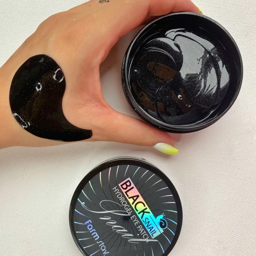 Патчи black snail. Farm stay black snail hydrogel eye patch. farmstay патчи для глаз black snail hydrogel eye patch, 60 шт..