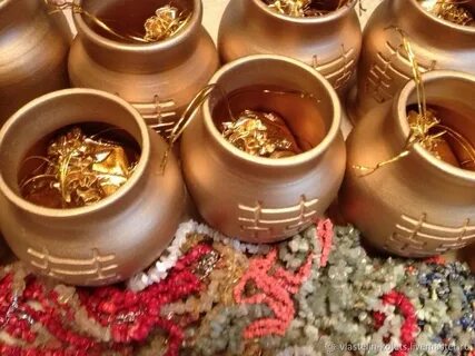 Денежный горшок для привлечения денег