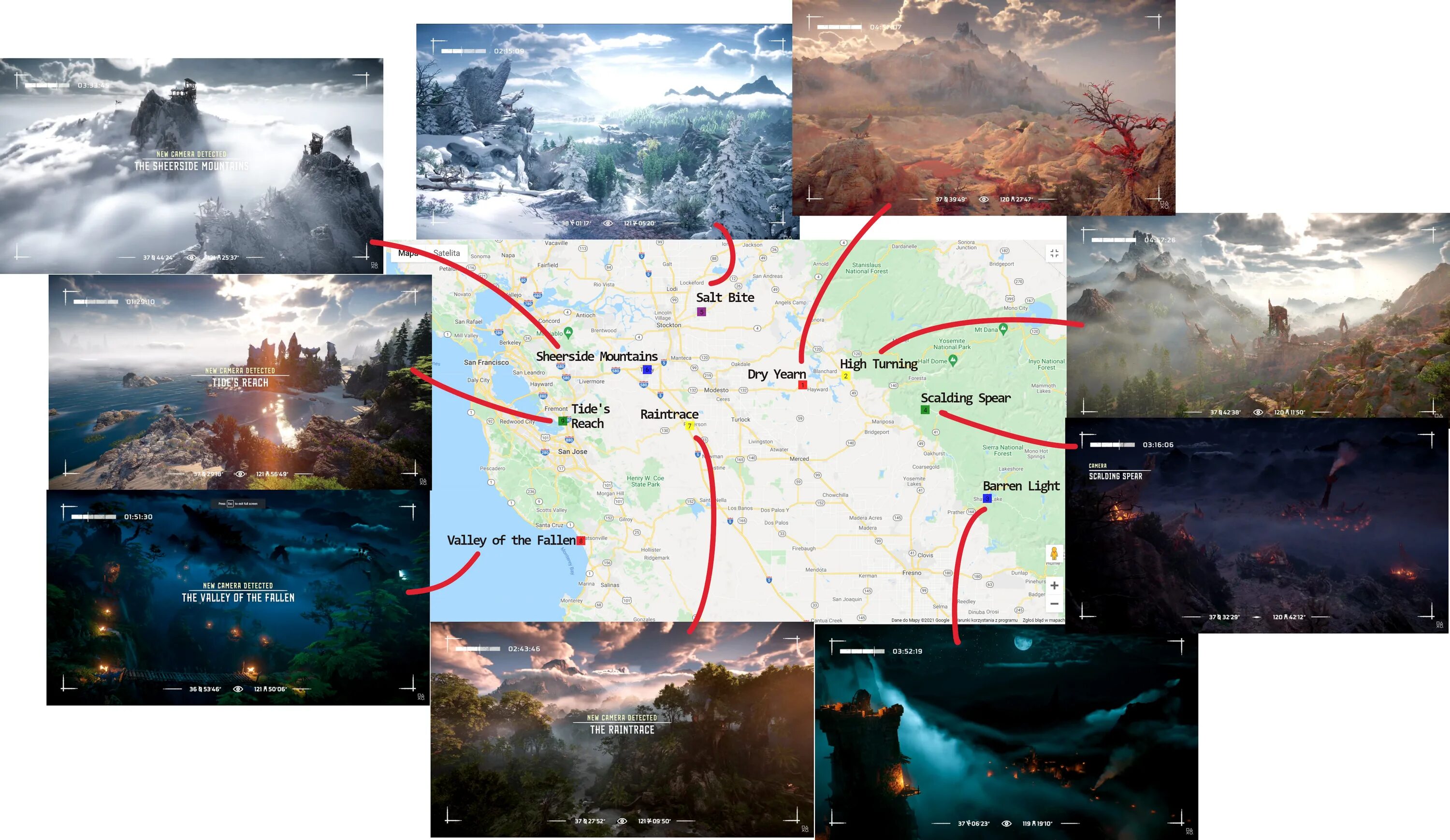 Horizon forbidden west ошибка. Horizon 2 forbidden west карта. карта horizon zero dawn forbidden west.