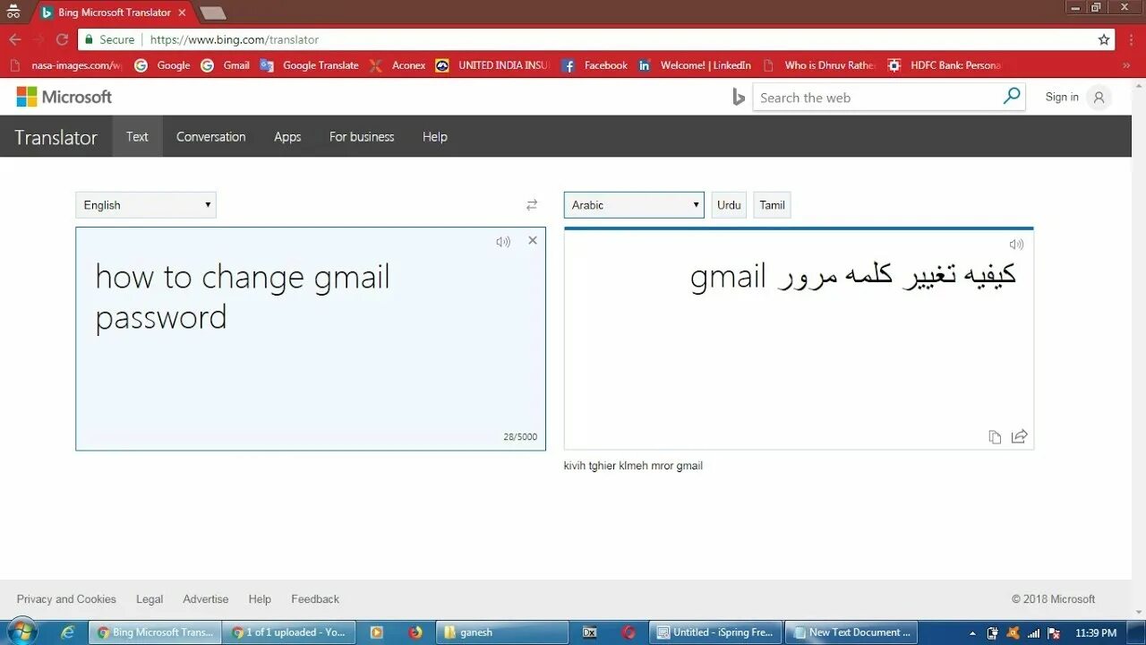 How to translate