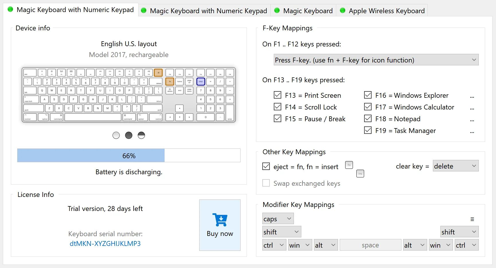 Как настроить magic. Утилита Magic Keyboard что это. Русифицированная клавиатура Windows. Приложение для клавиатуры саундвинд. Magic Mouse Utility Windows 10.