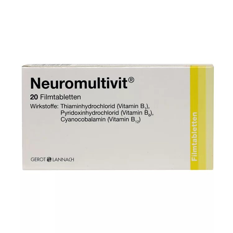 Нейромультивит табл. П/О №20. Витамин в12 Нейромультивит. Нейромультивит таб. П.П.О. №20.