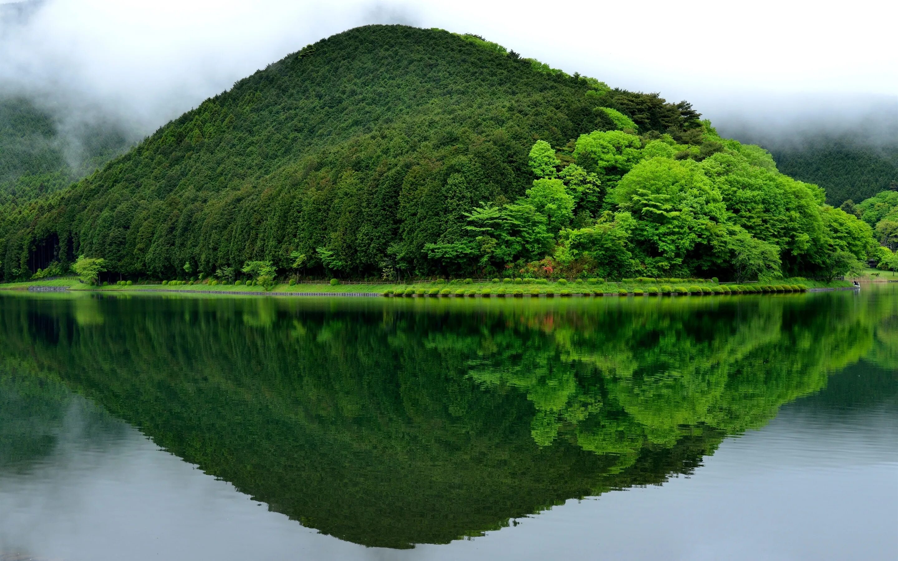 Азорские острова. Горные реки Японии Хонсю. Грин Маунтинс хребет. Озеро Хоккайдо Япония. Красивые зеленые места