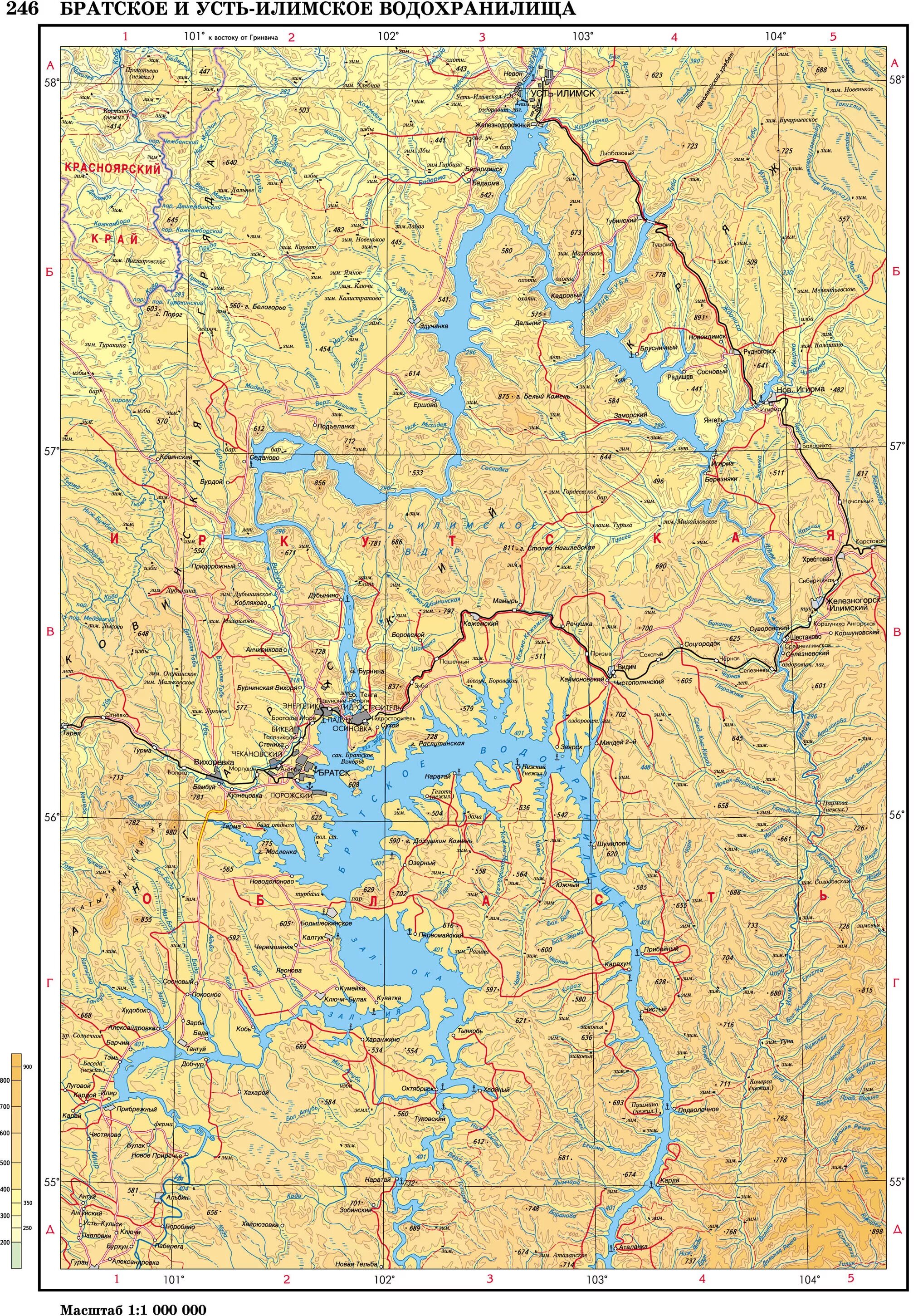 Братск это где. Карта Братского района до затопления Братского водохранилища. Братское и Усть-Илимское водохранилище на карте. Братское водохранилище на карте России. Ангара река Братское водохранилище.