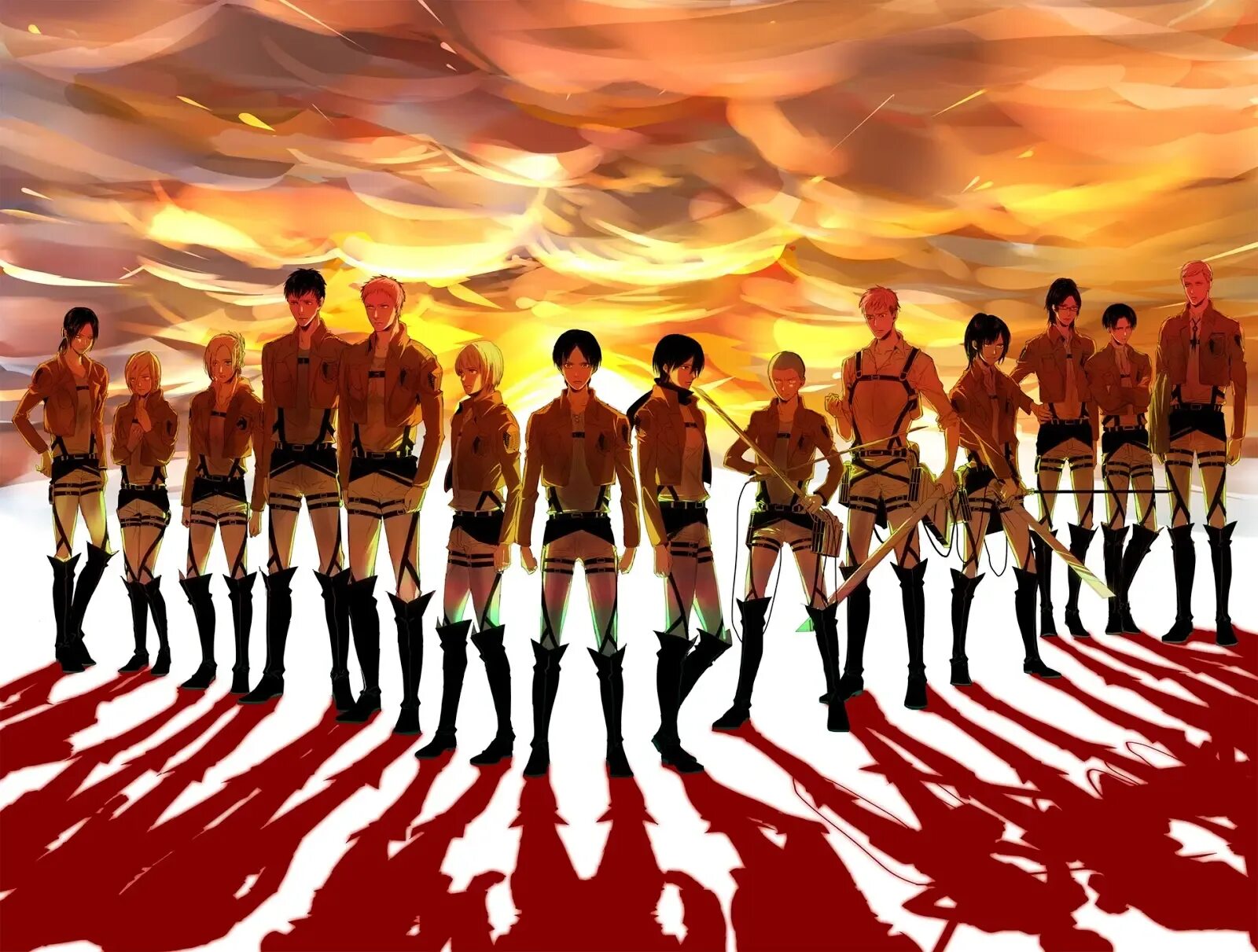 Attack of survey corps