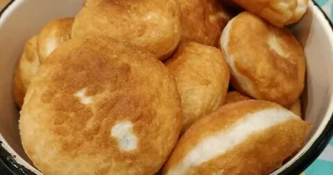Пампушки на сковороде без дрожжей