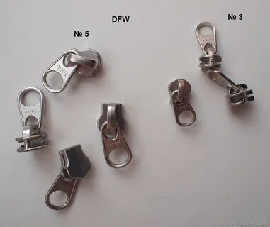 Бегунки молнии ykk