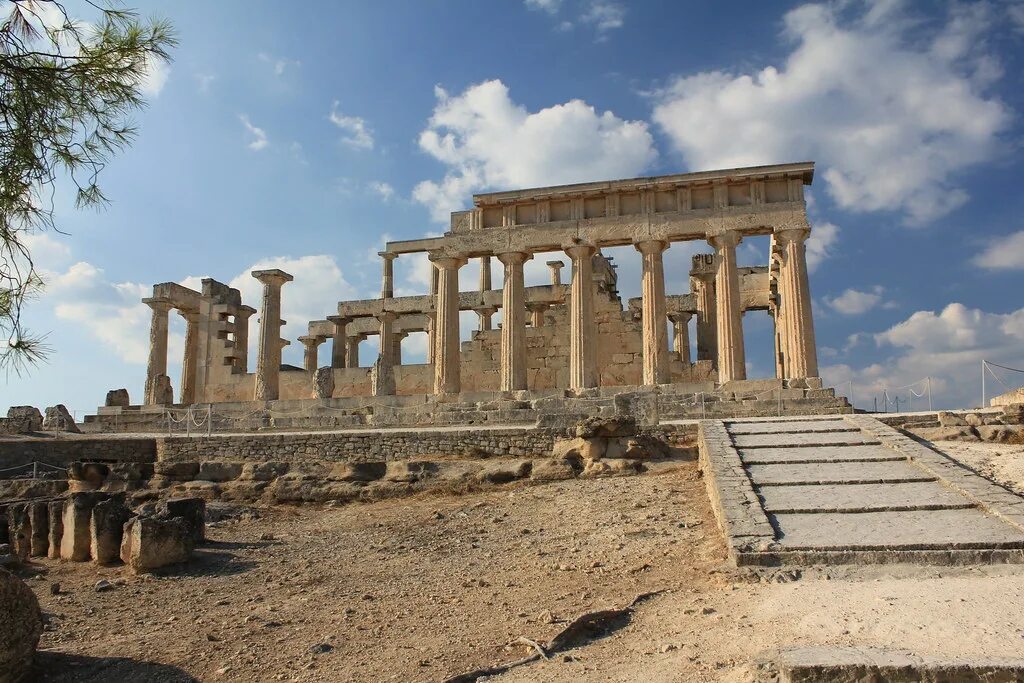 Temple of ares. Эгина руины. Античная культура Средиземноморья. Города Эллады. Церковь в Коринфе.