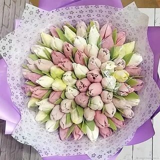 Зефирные тюльпаны