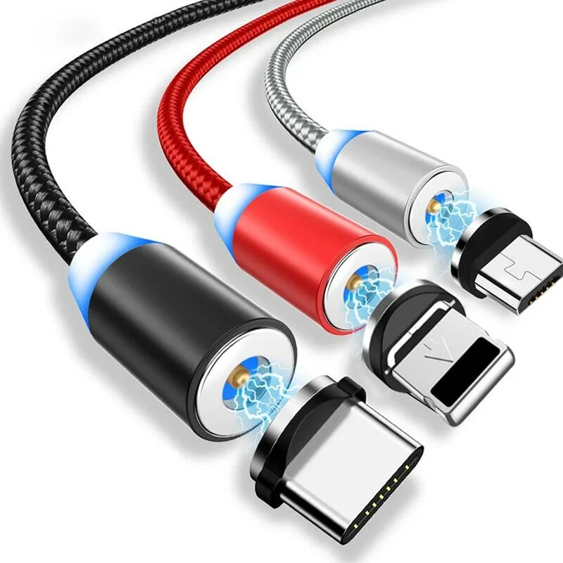 Магнитная usb зарядка для телефона