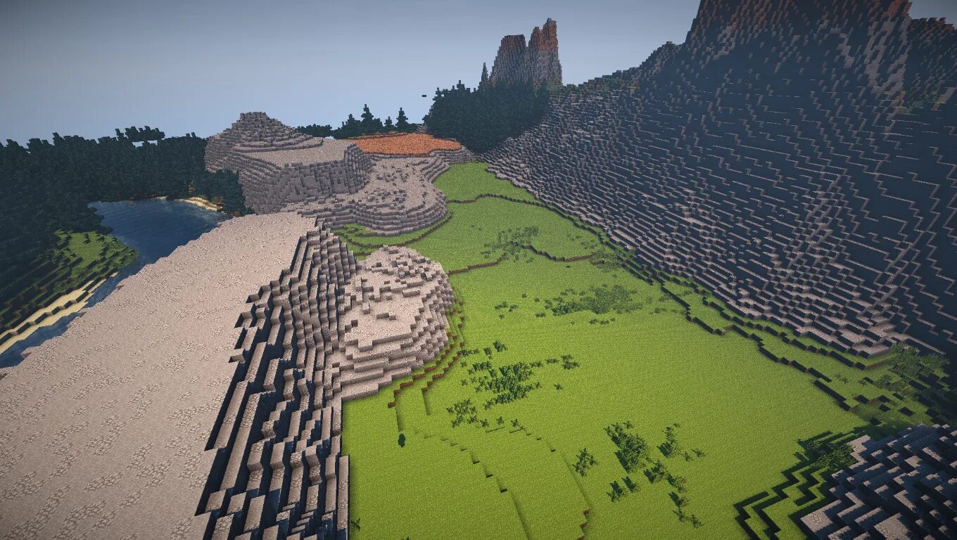 Minecraft dynamic map