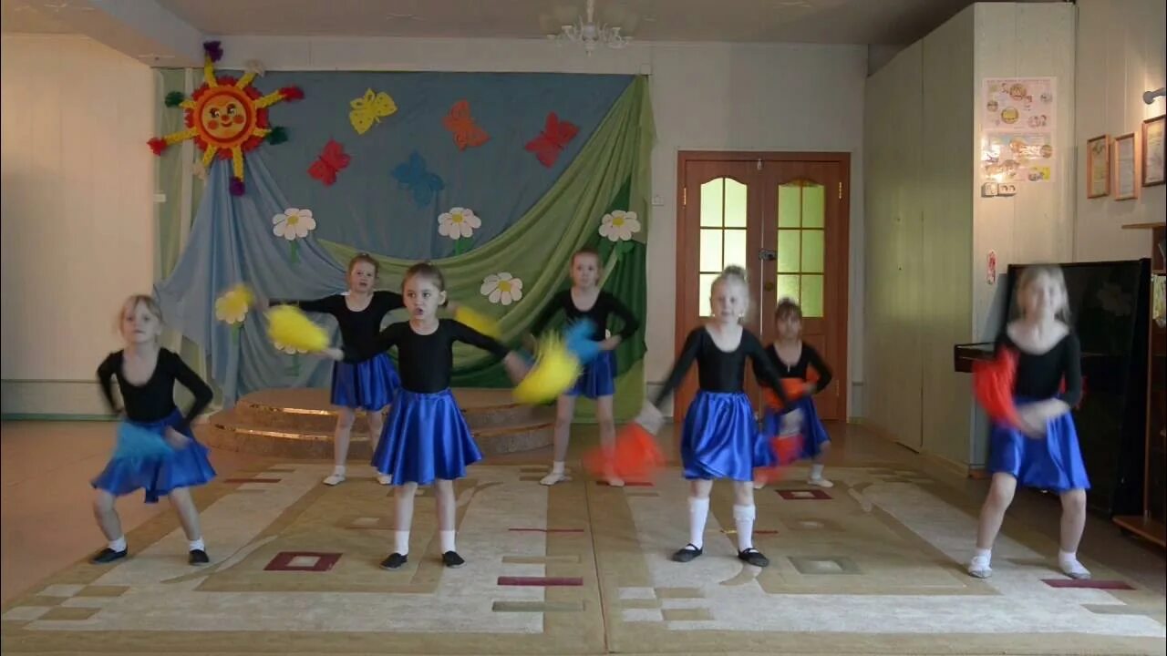 Видео танца с помпонами. Детский сад теремок тулун. танец с помпонами в детском саду. педагоги детского сада теремок, тулун. детский танец буратино.