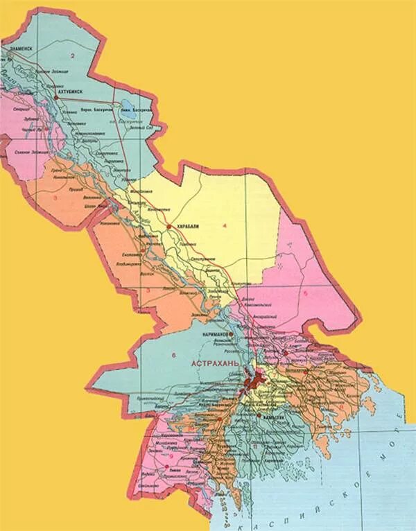 Астраханская область на карте. Карта Астраханской области с населенными пунктами. Астраханская область населённые пункты. Астраханская область на карте России.