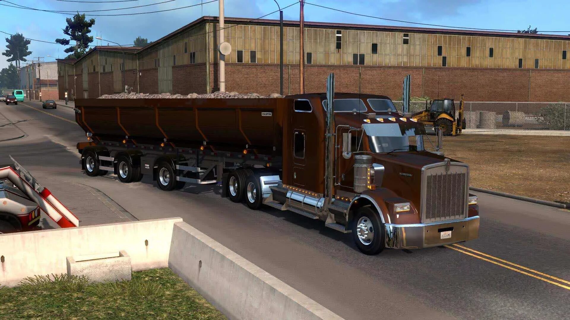 1 19 mods. Американ трак симулятор. American Truck Simulator 1.0. Fs19 Mods самосвалы. Самосвал прицеп мод для Американ трак симулятор.