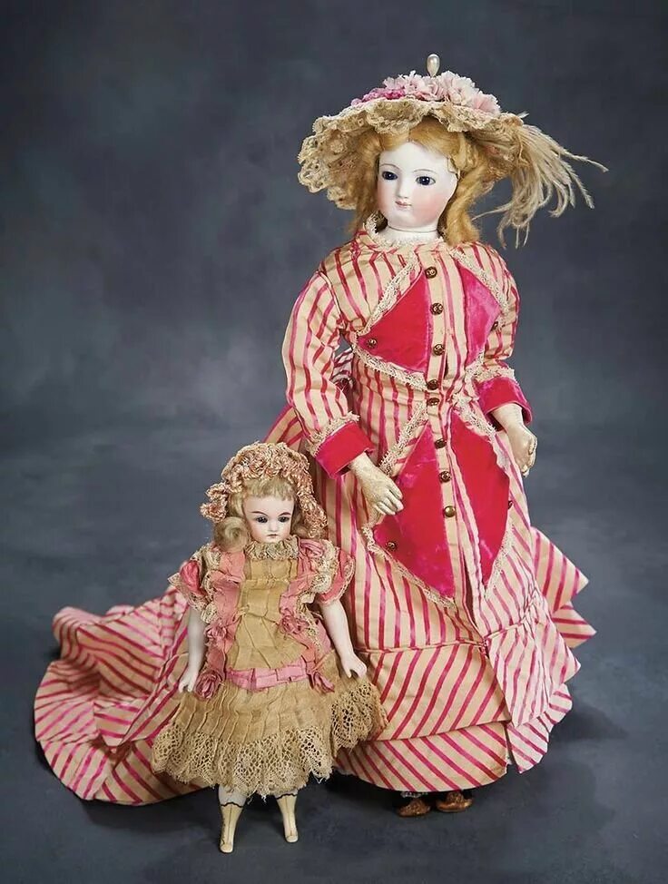 Старая куколка. Куклы Винтаж Милли де Жеже. Кукла фарфоровая. Антикварные фарфоровые куклы.