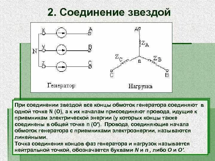 Соединение обмоток трехфазного генератора. Соединение трехфазной обмотки генератора в звезду и в треугольник.. Обмотки трехфазного генератора соединяют.