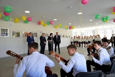 Открытие детской школы искусств