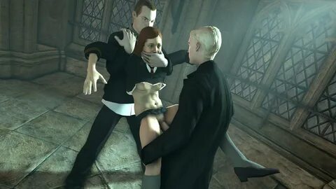 Full size of 98321 - 3D Draco_Malfoy Ginny_Weasley Gregory_Goyle Harry_Pott...