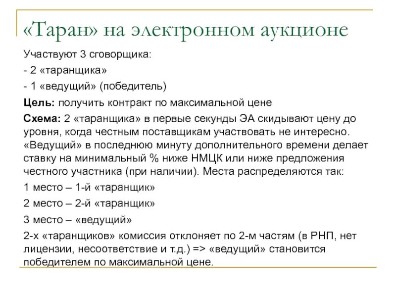 Система таран. Торги Таран схема. Схема Таран на аукционах. Схема Таран в госзакупках. Картельная схема Таран.