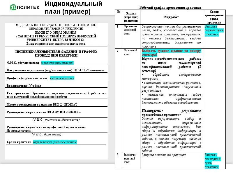 Индивидуальный план-задание на производственную практику. Индивидуальный план прохождения учебной (ознакомительной) практики. Индивидуальный план прохождения практики в школе пример. Индивидуальны план задания технологической практики пример. Преддипломная отчет школа