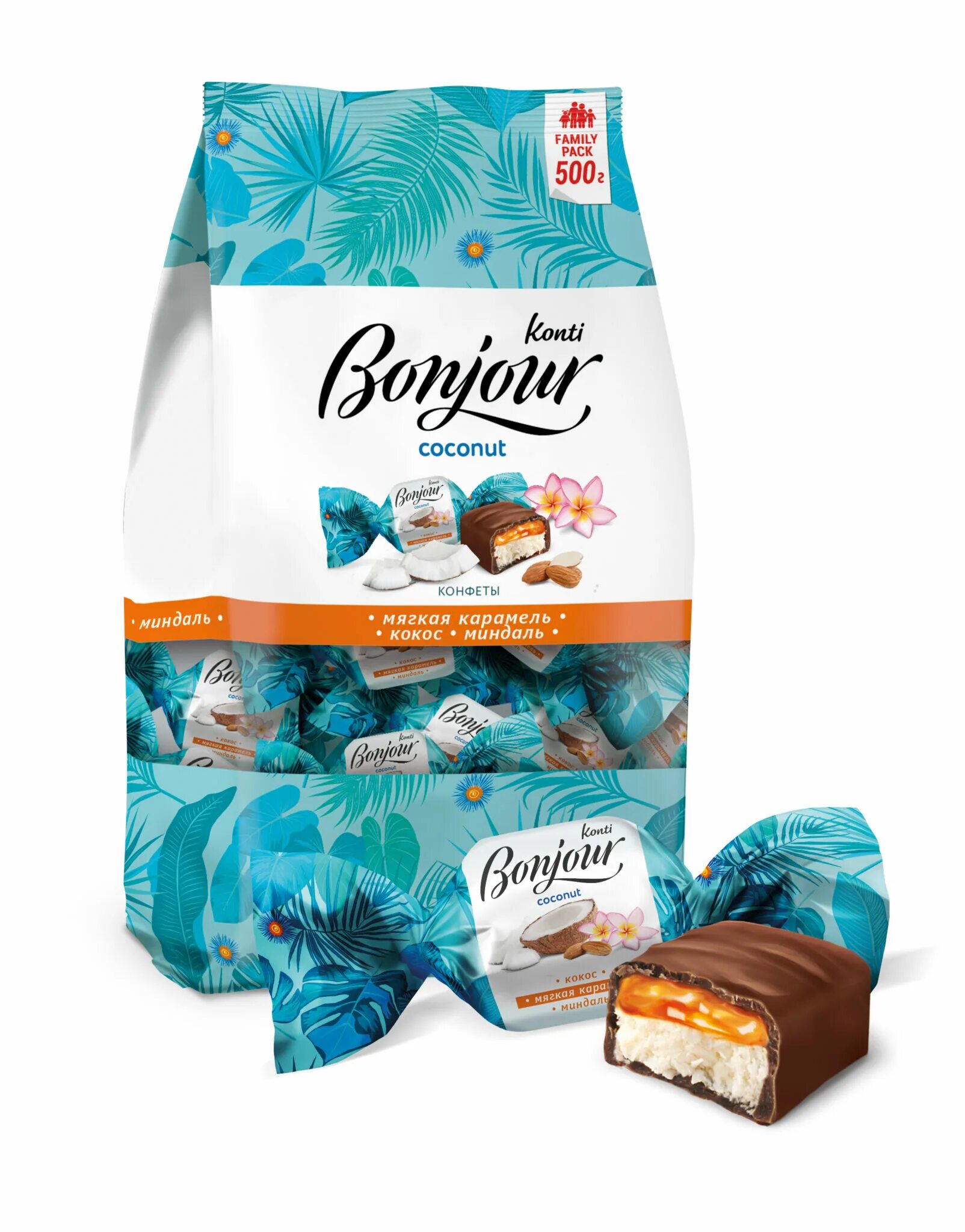 Конфеты bonjour coconut