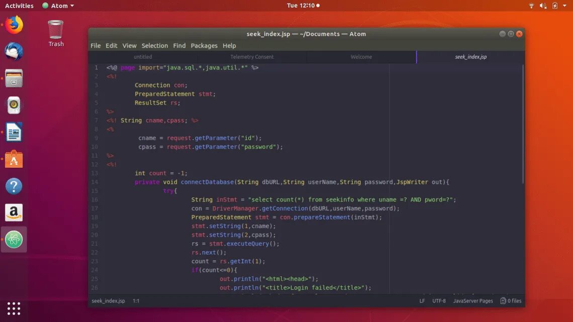Html ubuntu