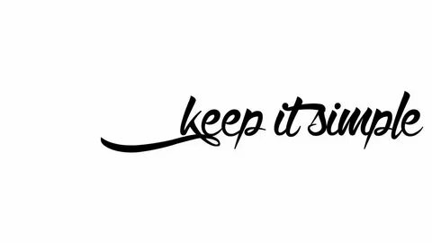 Simple but more