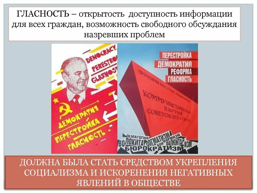 Когда в стране была объявлена политика гласности. Перестройка демократия гласность. Гласность и открытость. Перестройка демократия гласность плакат. Гласность и открытость для общества.