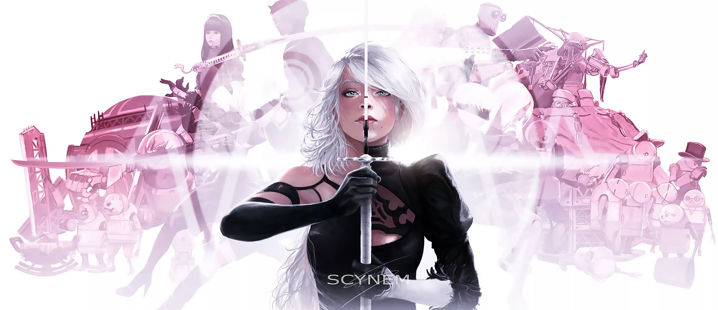 Топ нир. Nier automata игра. Yorha nier обои. Hane ame 2b. Nier automata персонажи 2b.