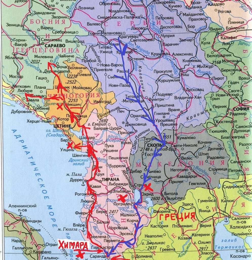 В какой стране находится черногорье. Балканы на карте Черногория. Албания и Черногория на карте. Черногория граничит. Черногория на карте России.