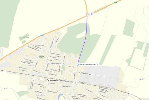 Карта суровикино