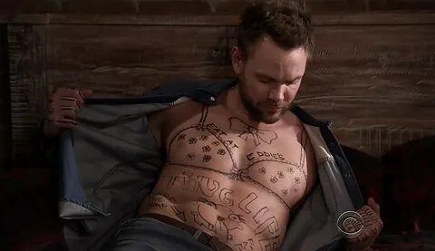 Joel mchale shirtless.