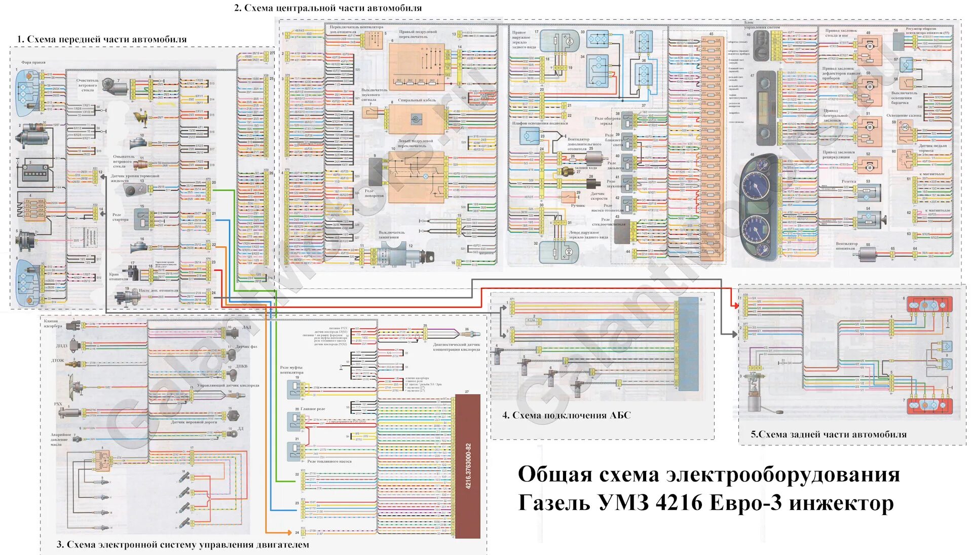 Проводка умз 4216. Схема электрооборудования 4216 евро-3 инжектор. Схема электрооборудования Газель 405 инжектор евро 3. 4216 Евро 4 схема электрооборудования. Электрическая схема Газель 405 инжектор евро 3.