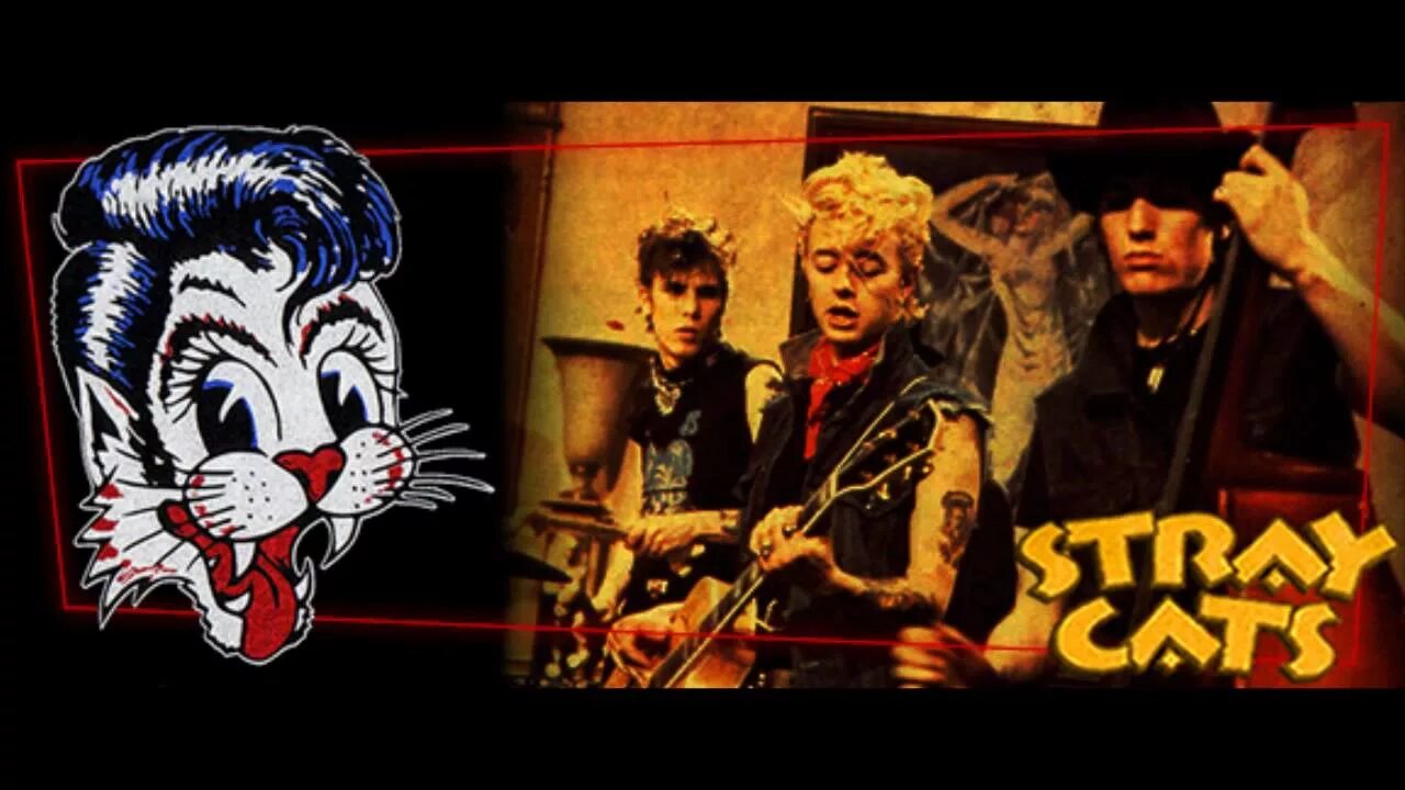 Stray cats ubangi stomp. Группа Stray Cats. Stray Cats 1981. СТРЕЙ кэтс группа.